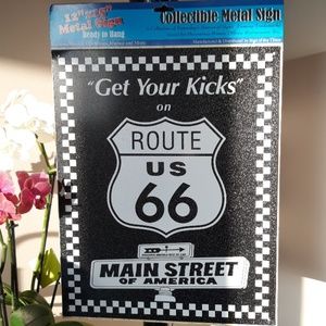 Route 66 Vintage Collectible Sign